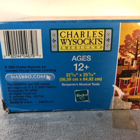 Charles Wysocki ~ 1000 pc Puzzle ~ Americana ~ Benjamin’s Musical Tools~ - Picture 6 of 7